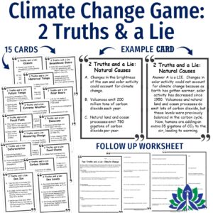 Set of 5 Climate Change Activities - Flying Colors Science