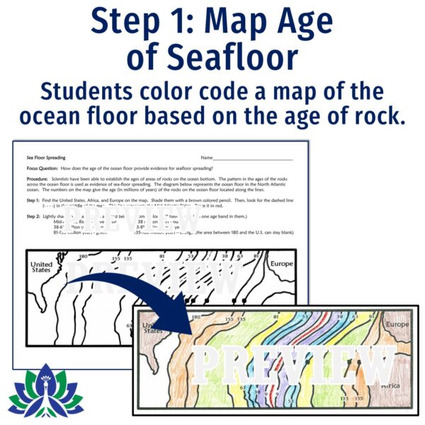 Plate Tectonics and Evidence of Seafloor Spreading Activity - Flying ...