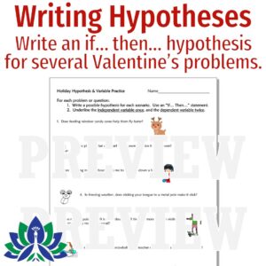 Valentine's Day Science Activity: Review the Scientific Method - Flying ...