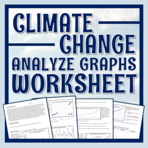 climate change graphs worksheet