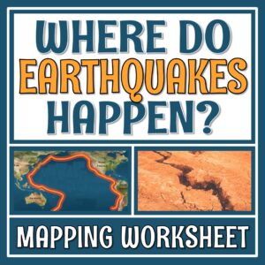 earthquakes worksheet