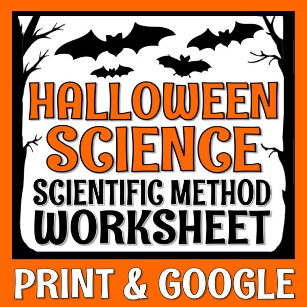 Halloween science worksheet