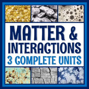 matter and chemistry unit