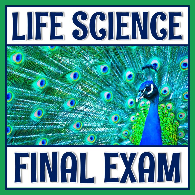 Middle School Biology Life Science FINAL EXAM - Flying Colors Science