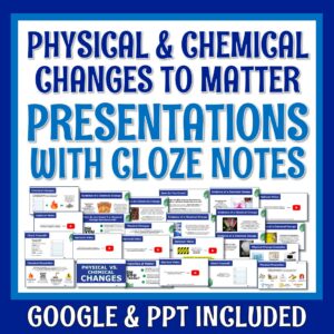 physical and chemical changes notes