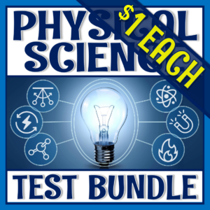 physical science tests