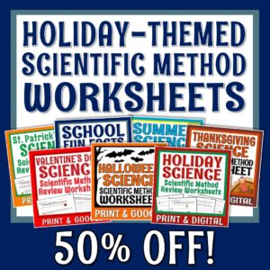 Hypotheses and Variables Worksheets