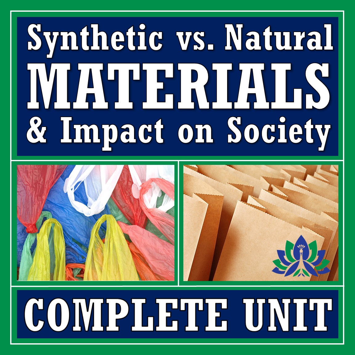 Synthetic Natural Materials Impact Society Activity Lesson 