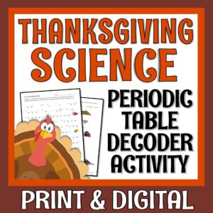 Thanksgiving Science Activity