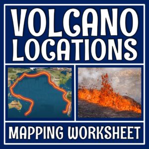 volcanoes worksheet