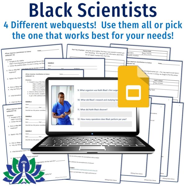 Diverse Scientists WebQuest Set of 5 - Image 2