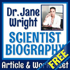 Black Female Scientist Biography with Worksheet