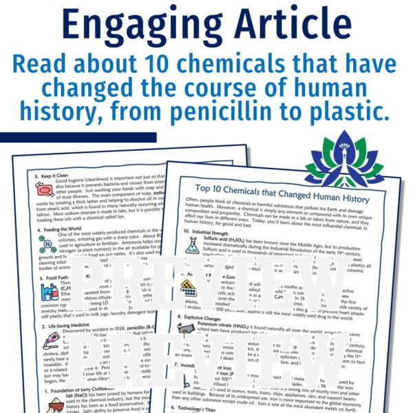 10 Chemicals that Changed History Reading - Image 2