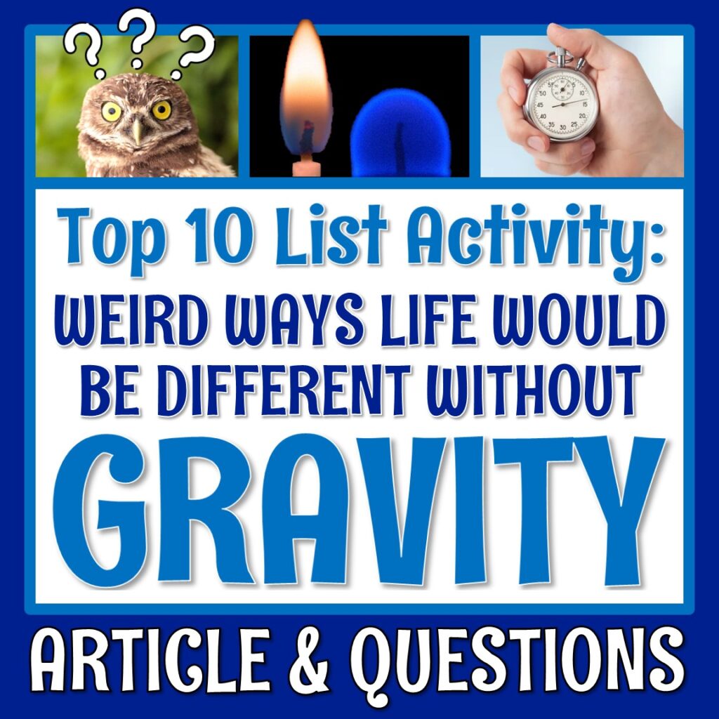 essay about life without gravity