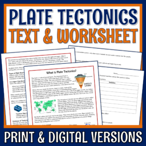 Plate Tectonics Reading
