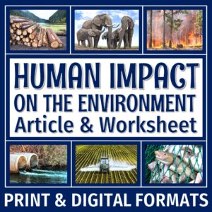 Human Impact on the Environment Reading