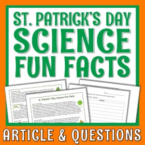 St. Patrick's Day science reading