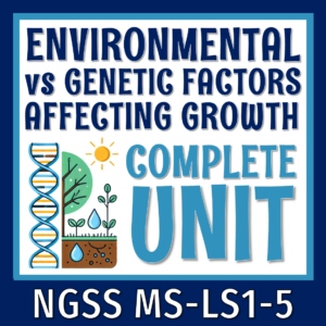 MS-LS1-5 Lessons