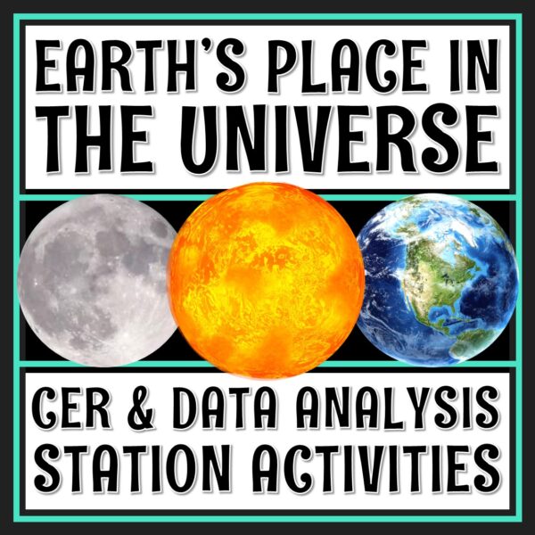 Earth's place in the universe activities