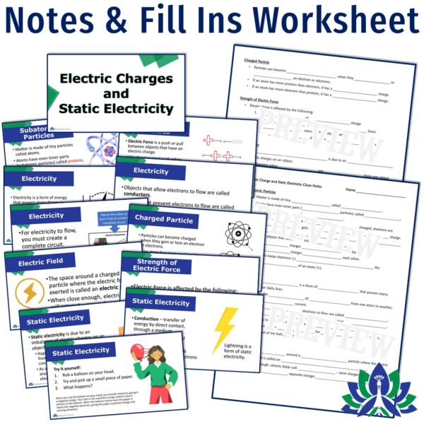Electric Charges and Electric Force Activity Bundle - Flying Colors Science