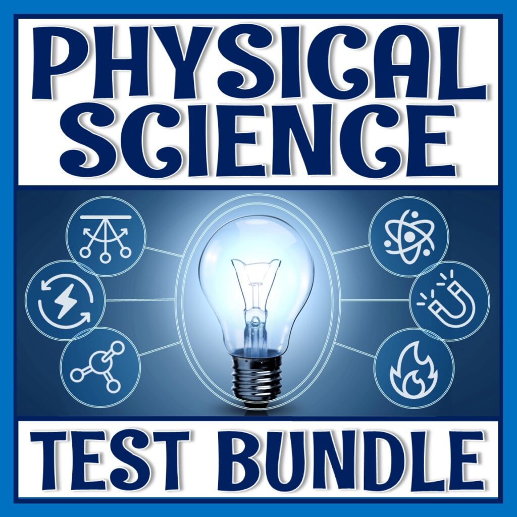 physical science test packets