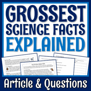 Gross Science Facts Reading