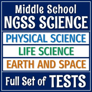 Middle School NGSS Science Tests