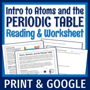 Periodic Table Reading