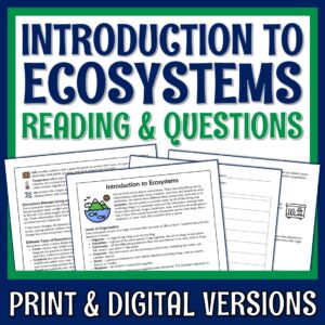 introduction to ecosystems reading