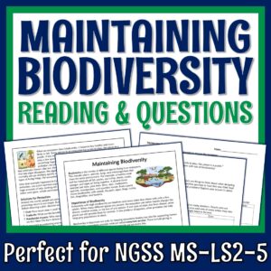 Maintaining Biodiversity Reading
