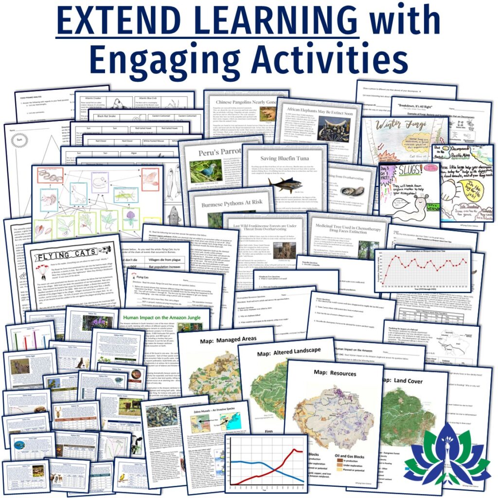 Complete Ecosystems Unit for Middle School - Flying Colors Science