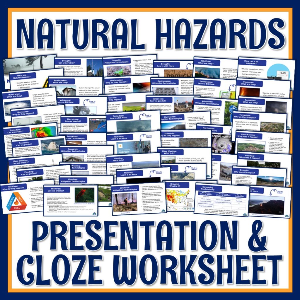 Natural Hazards Notes - Flying Colors Science
