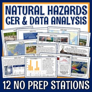 Natural Hazards CER Activity